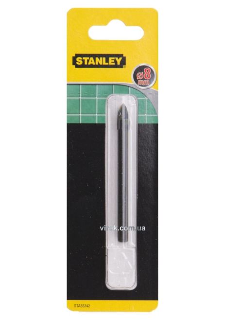 Сверло по керамической плитке 8 мм. Stanley STA53242-QZ