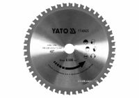 Диск пильный по металлу : Ø= 185x2.2x20 мм, 48 зубцов, R. P. M до 6000 1/мин YaTo YT-60625