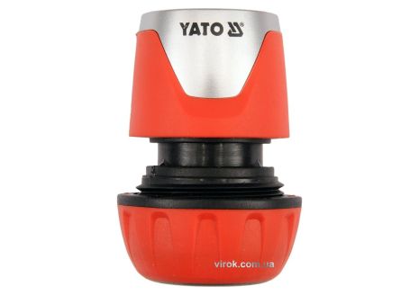Соединитель для водяных шлангов Ø=3/4" ABS Yato YT-99802