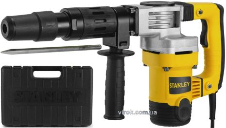 Відбійний мережевий молоток SDS-Max 1010 Вт+кейс Stanley STHM5KS-RU