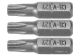 Насадка отверточная STHOR "TORX" T27 x 25 мм HEX 1/4" Cr-V 3 шт Vorel 65496