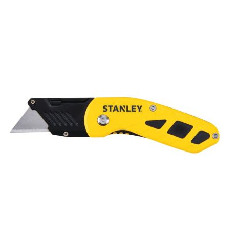 Нож с выдвижным трапецевидным лезвием: в металлическом корпусе Stanley STHT10424-0