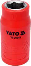 Головка торцевая диэлектрическая VDE 3/8'' 11мм Yato YT-21011