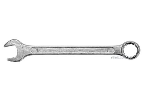 Ключ ріжково-накидний STHOR: М 17 мм, з вуглецевої сталі Vorel 51051