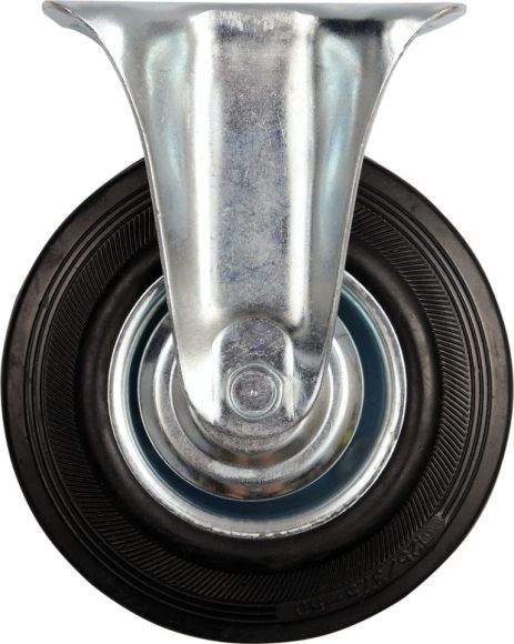 Колесо для візка чорна гума 75 мм Vorel 87301