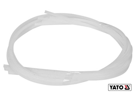 Стрижні поліпропіленові для зварювання/паяння пластику 2.5 x 5 мм x 1 м 300°C 5 шт Yato YT-82307