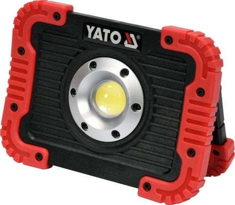 Акумуляторний світлодіодний прожектор 10Вт Yato YT-81820