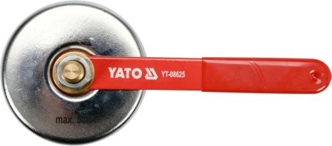 Магнитный сварочный зажим массы 85 мм 7 кг для тока 500 А Yato YT-08625