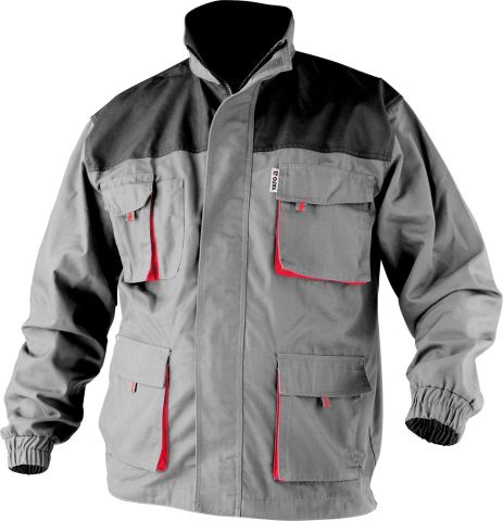 Робоча куртка на блискавці із зносостійкої тканини розмір S Yato YT-80280