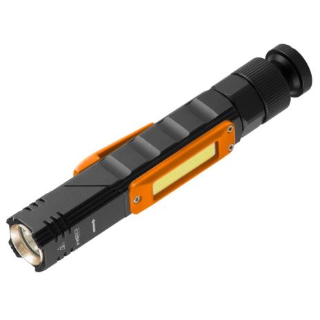 USB-ліхтарик, що перезаряджається 300 лм 2 в 1 CREE XPE + COB LED NEO 99-034