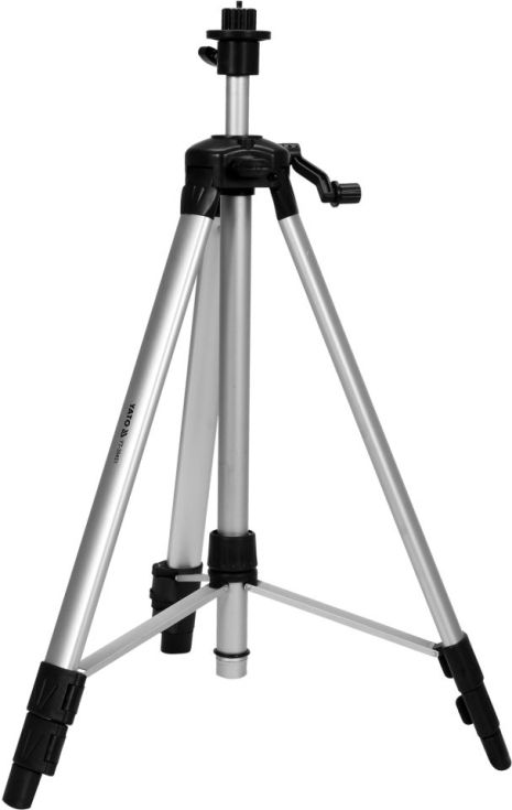 Штатив тринога алюминиевый с телескопическими ножками 60-150 см резьба 1/4" и 5/8" Yato YT-30451