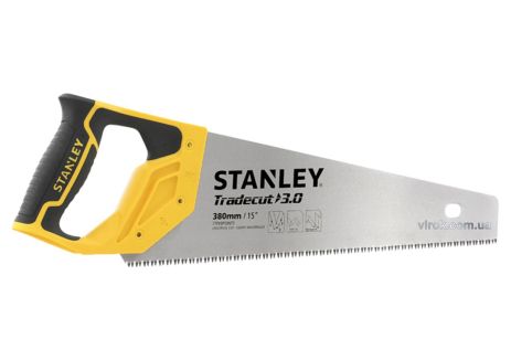 Ножівка по дереву "Tradecut": L= 380 мм, 7 зубів/1" Stanley STHT20348-1
