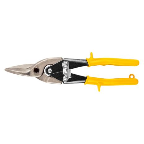 Ножиці по металу 250 мм, прямі, рукоятки прогумовані накладки Top Tools 01A997