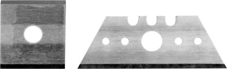 Лезвия сменные для рубанка по г/к плитах трапециевидное- 53 х 18 х 32 мм квадрат- 23 мм 2 шт Yato YT-76261