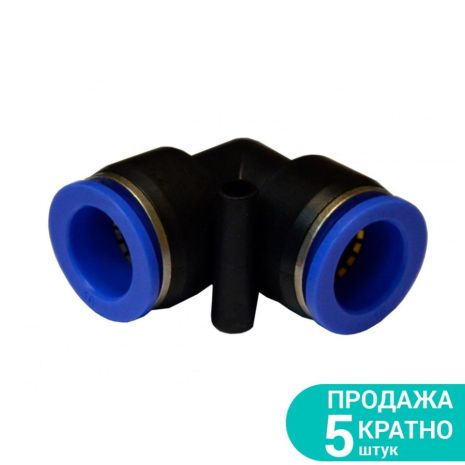 Соединение цанговое (угловое) Ø10×10 мм Sigma 7026191