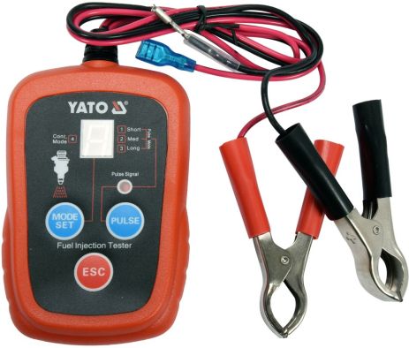 Тестер електронний для діагностики тиску впорскування бензину в двигунах Yato YT-72960