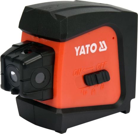 Нивелир лазерный линийно-точечный самовыравнивающийся дальность - 20 м, точность- ±1.5 мм / 5 м Yato YT-30427