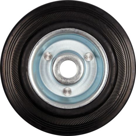 Колесо із чорної гуми; Ø = 150 мм, b = 39 мм, навантаж. - 110 кг Vorel 87454