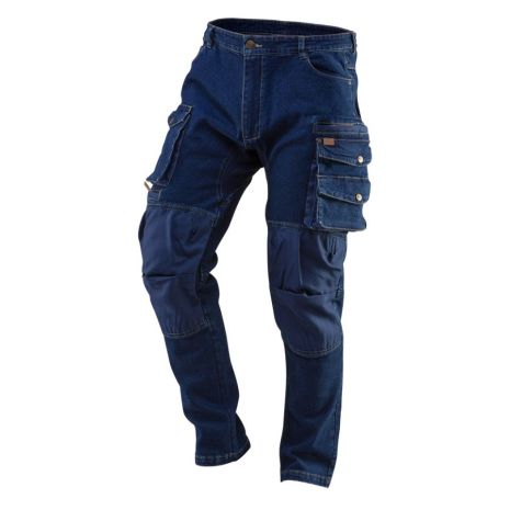 Робочі штани DENIM, посилення коліна, розмір XL NEO 81-228-XL
