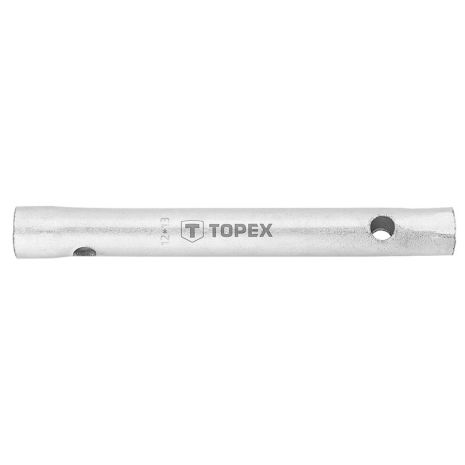 Ключ торцевой двухсторонний 12 x 13 мм, шестигранное сечение с отверстиями Topex 35D933