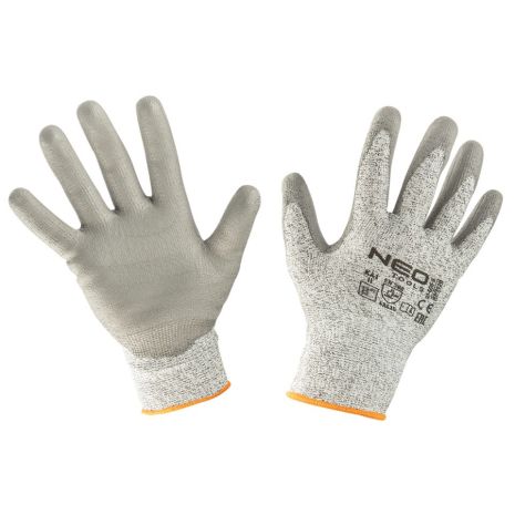 Перчатки защищающие от прокола, с ПУ-покрытием, 4X43D, 8" NEO 97-609-8