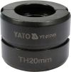 Насадка для прес-кліщів TH20 мм Yato YT-21745