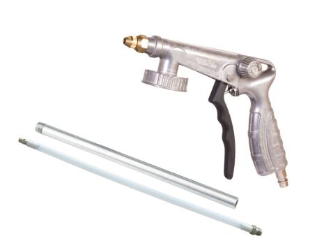 Пневмопістолет для гравітексу Ø 5 мм 270 л/хв 2-4 бар з гнучкою насадкою MASTERTOOL 81-8702