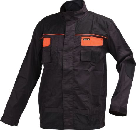 Куртка рабочая , размер L; 65%- полиэстер, 35%- хлопок Yato YT-80902