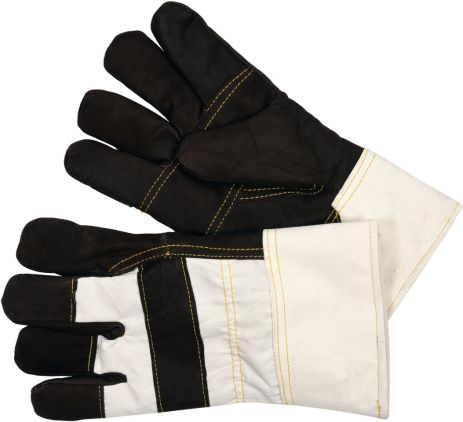 Рабочие комбинированные кожаные перчатки Vorel 74003