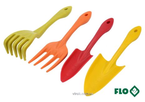 Набор садовых инструментов FLO 4 шт Vorel 99056