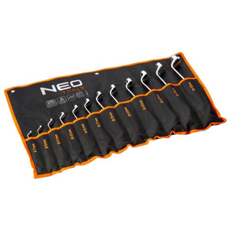 Ключи накидные изогнутые, 6 x 32 мм, набор 12 шт. NEO 09-952
