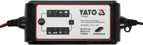 Зарядное устройство для автомобиля Yato YT-83032
