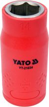Головка торцевая диэлектрическая VDE 1/2'' 14мм Yato YT-21034