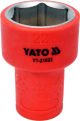 Головка торцевая диэлектрическая VDE 3/8'' 22мм Yato YT-21022