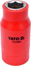 Головка торцевая диэлектрическая VDE 1/2'' 12мм Yato YT-21032