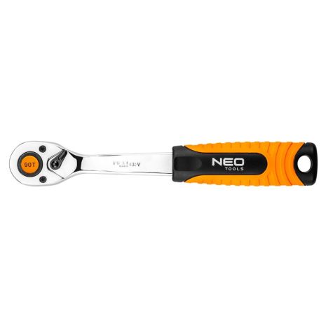 Ключ трещоточный 1/4", 90 зубов NEO 08-530