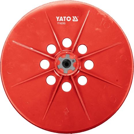 Насадка кругла для шліфувальних машин, Ø225 мм Yato YT-82353