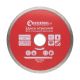 Диск алмазний відрізний по плитці, з суцільною кромкою, 115 мм, 22-24% INTERTOOL CT-3006