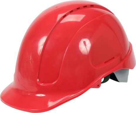 Каска для захисту голови червона із пластику ABS Yato YT-73973
