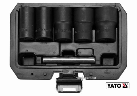 Набор экстракторов для сломанных винтов 6 шт Yato YT-06032