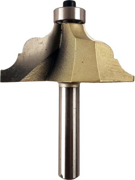 Фреза кромкова калювальна D-51.7 мм, R-6 мм, d-8 мм Pobedit P-2011-08-06