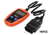 Тестер діагностичний OBD2 автомобіля з LCD-дисплеєм Yato YT-72977