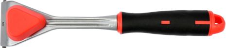 Цикля-скребок с металлическим корпусом и резиновой ручкой лезвие - 62 мм 290 мм + отверточная насадка PH2 Yato YT-75461