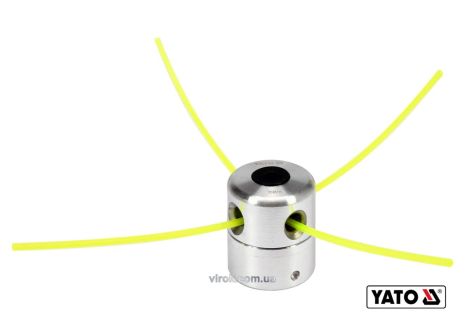 Алюмінієва головка для кріплення жилки до газонокосарок Ø2.2-3.0 мм 200-430 мм Yato YT-85111