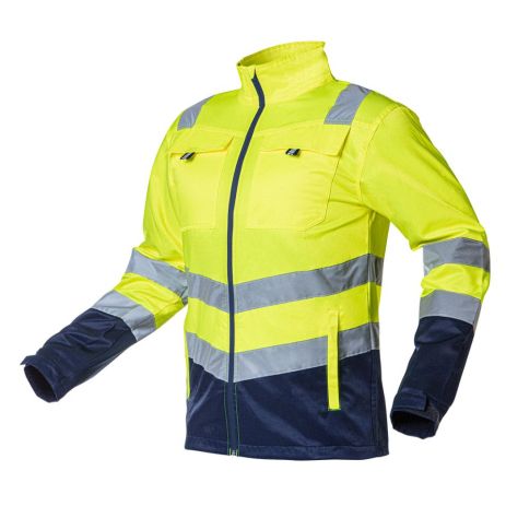 Куртка Hi Visibility 40% поліестер, 60% бавовна, 260 г/м2, розмір XXL NEO 81-742-XXL