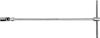Ключ Т-подібний з торцевою головкою М14 мм на кардані подовжує термін служби машини 180 х 450 мм Yato YT-15279