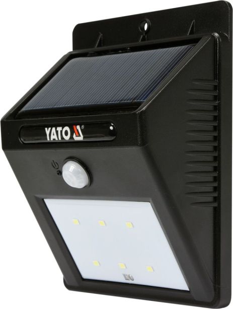 Уличный прожектор на солнечных батареях с датчиком движения Yato YT-81856
