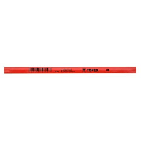 Олівець столярний, 240 мм, HB Topex 14A800