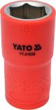 Головка торцева діелектрична VDE 1/2'' 18мм Yato YT-21038