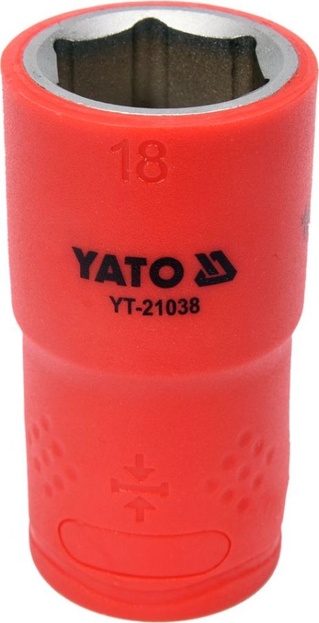 Головка торцевая диэлектрическая VDE 1/2'' 18мм Yato YT-21038